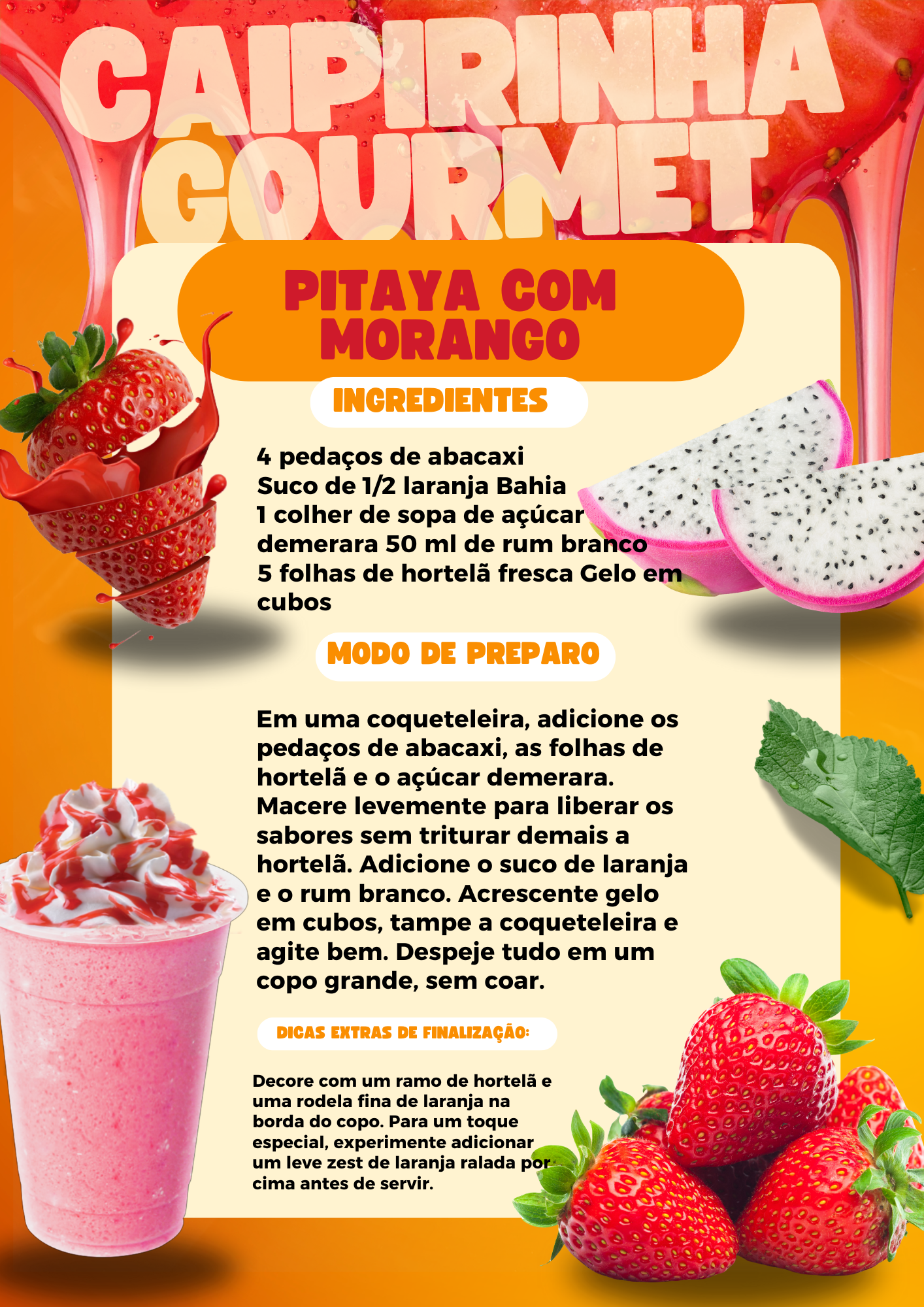 Cardápio Hamburgueria Moderno Laranja, Branco e Amarelo (1)